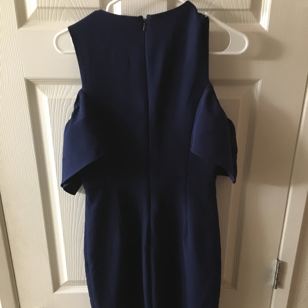 Bardot Shoulder cut out Dress